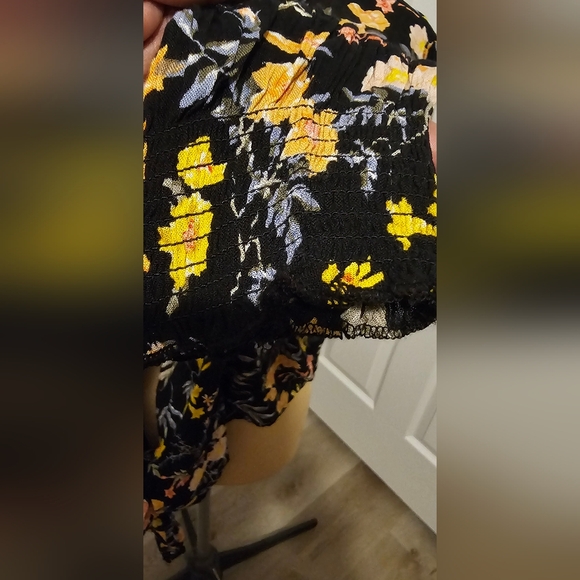 Patrons Of Peace NWT Floral Open Tie-Front Women's Cardigan 100% Rayon Sz S - Picture 5 of 9